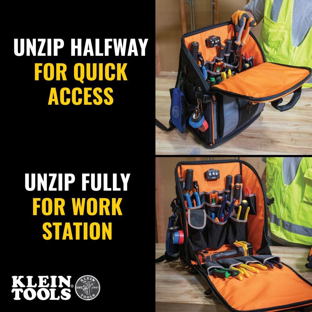 Klein Tools Tool Station Pro Backpack 62482 - Acme Tools