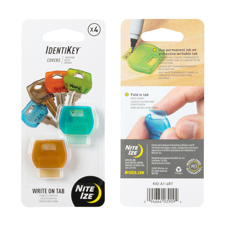 Nite Ize IdentiKey Covers Assorted Colors 4 Pieces, large image number 2