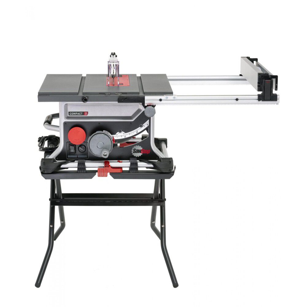Auto stop shop table saw