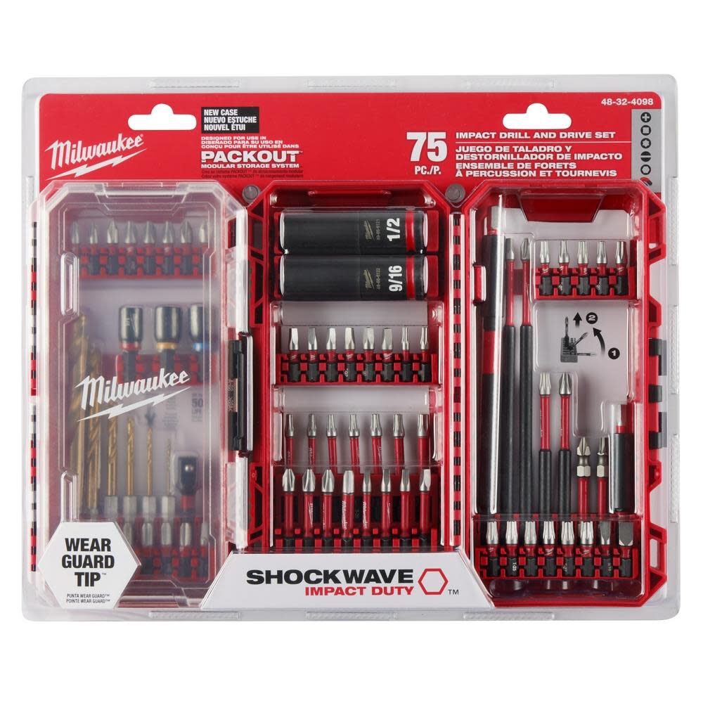 Milwaukee shockwave deals