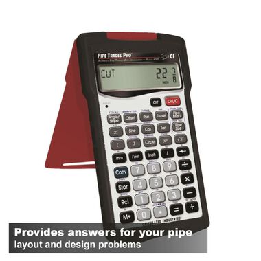 Calculated Industries Pipe Trades Pro Advanced Pipe Trades Math Calculator, large image number 2