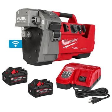Milwaukee M18 FUEL RINGER Roll Groover Kit for 1-1/4 Inch - 4 Inch Sch 10/40, 6 Inch Sch 10