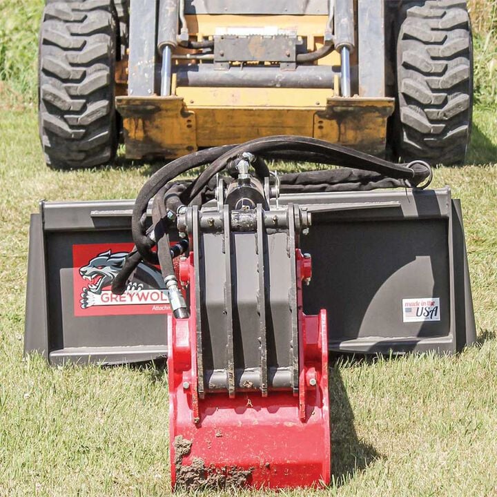 GreyWolf Attachments 12 Inch Skid Steer Backhoe Attachment, large image number 12