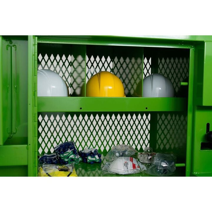 Knaack Model 139-SK-01 Safety Kage 59.4 Cu-Ft. Green Steel Cabinet, large image number 18
