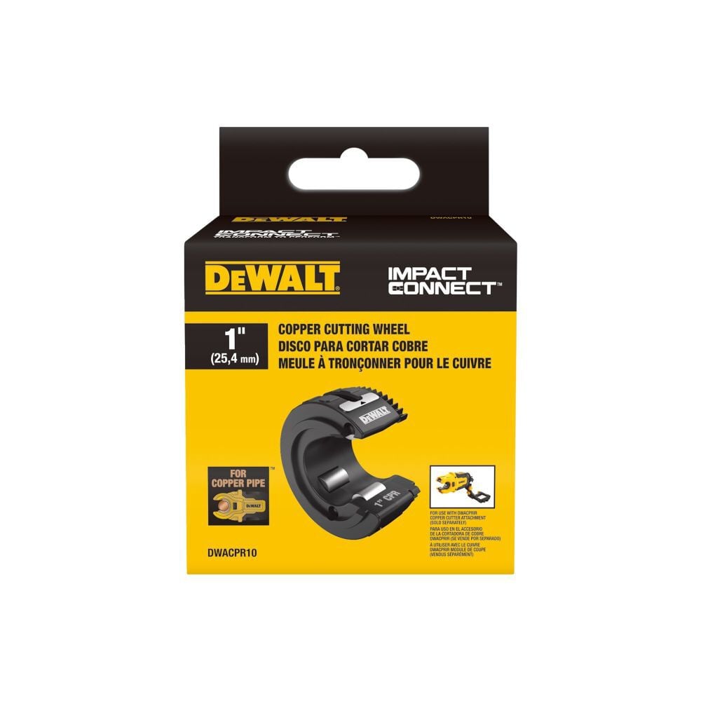 DEWALT Impact Connect 1in Copper Cutter Wheel - DWACPR10