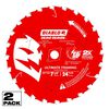 Diablo Tools 7-1/4 inch x 24 Tooth PYR Ultimate Framing Circular Saw Blade with 5/8 inch Diamond Arbor 2 Pack, small image number 2