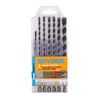 Spyder Impact Shank Carbide-Tipped Hammer Drill Bit Set, 7 Pieces, small image number 1