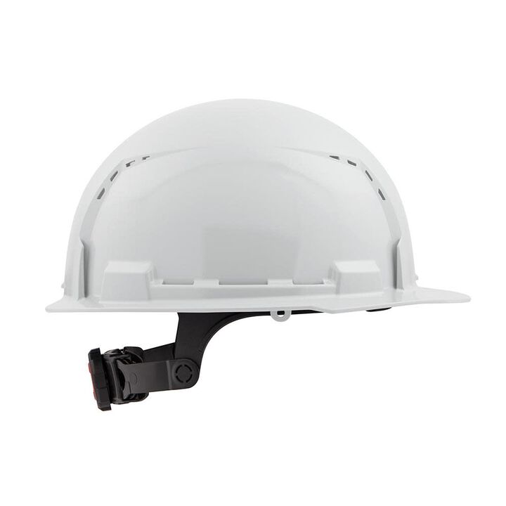 Milwaukee Black Front Brim Vented Hard Hat with 6pt Ratcheting Suspension Type 1 Class C & BOLT USB Cooling Fan Bundle, large image number 13