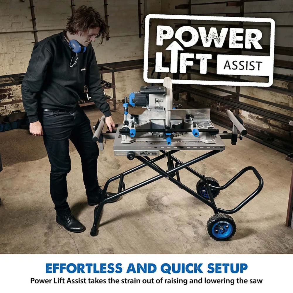 Evolution Power Tools MCSSTAND 662 Lbs Mitering Chop Saw