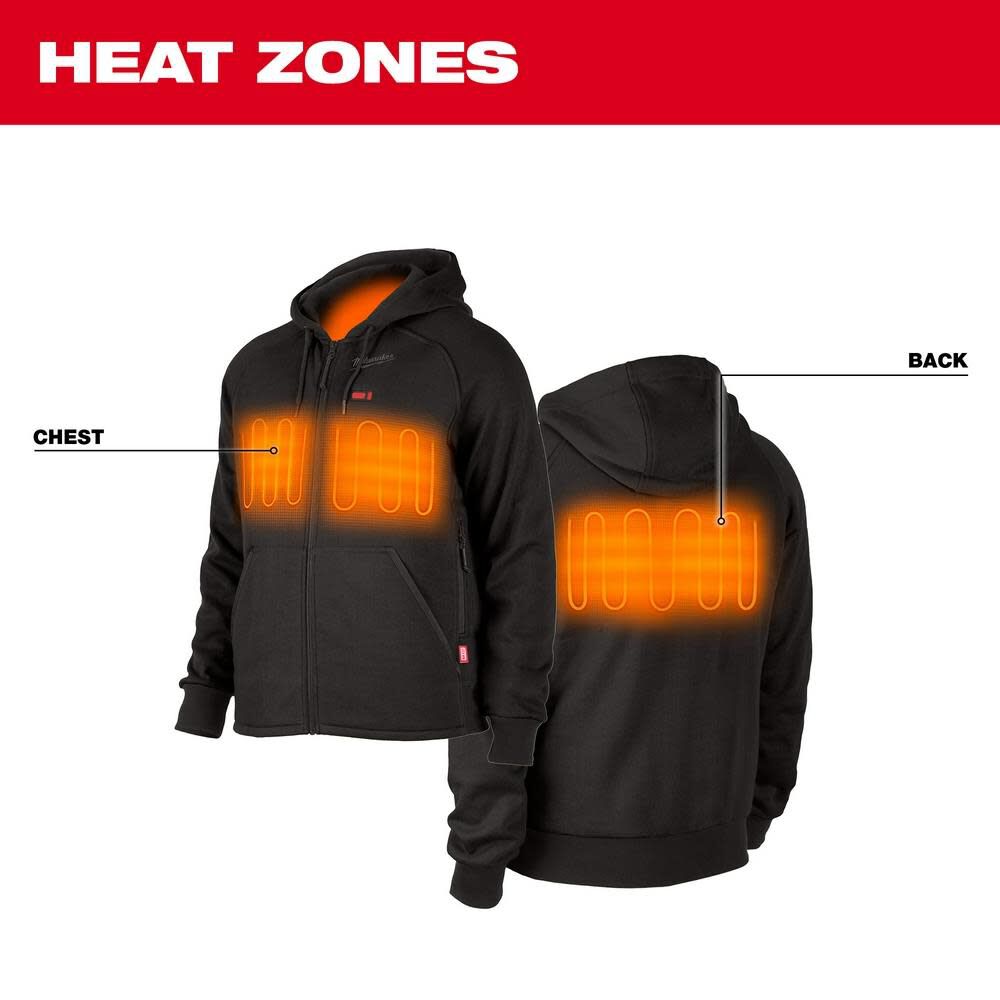Milwaukee M12 Heated Hoodie (Bare Tool) 306B-20SM910 - Acme Tools