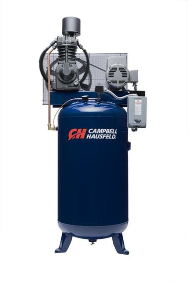 Campbell Hausfeld Air Compressor 80 Gallon 25CFM Vertical Two Stage Stationary