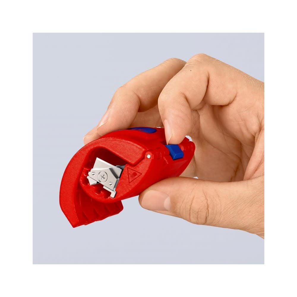 Knipex BiX Cutter For Plastic Pipes & Sealing Sleeves 72mm, large image number 11