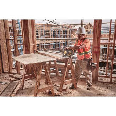 DEWALT FLEXVOLT 60V MAX 7-1/4 Worm Drive Style Saw (9.0Ah Battery) Kit, large image number 6