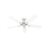 Hunter Fan Builder Plus Ceiling Fan 52in Snow White Snow White, small image number 2