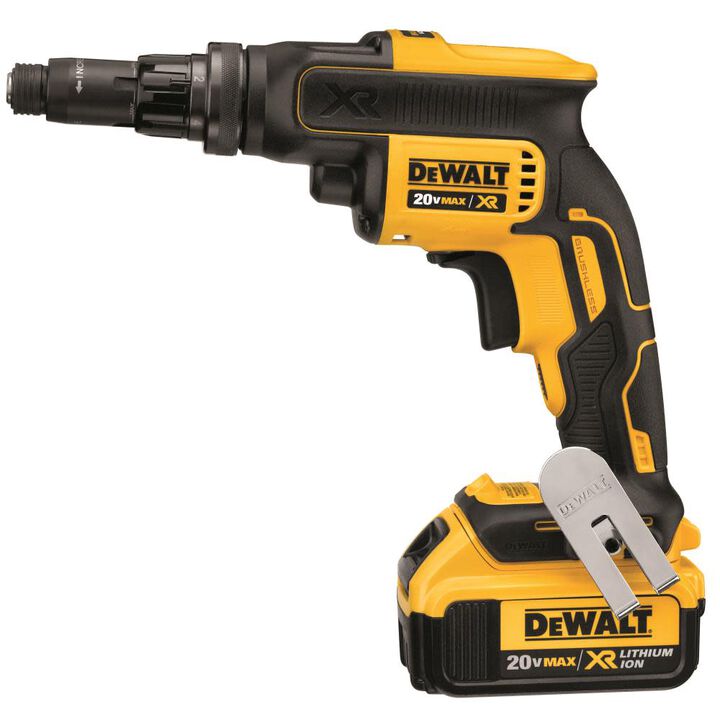 DEWALT 20 V MAX XR Versa-Clutch Adjustable Torque Screwgun Kit, large image number 4