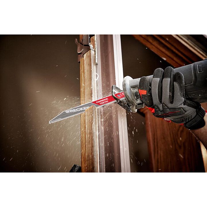 Milwaukee 9inch 6 TPI THE WRECKER with Carbide Teeth SAWZALL Blade 1PK, large image number 10