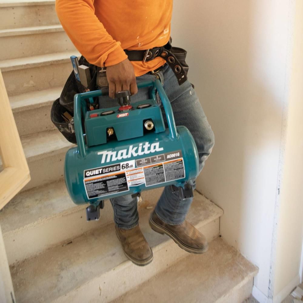 Makita 40V max XGT 2 Gallon Quiet Series Compressor (Bare Tool), large image number 12