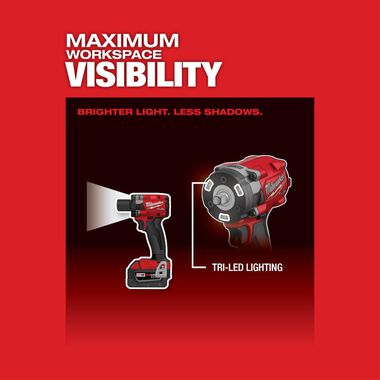 Milwaukee M18 FUEL 3/8 Compact Impact Wrench with Friction Ring Kit, large image number 5