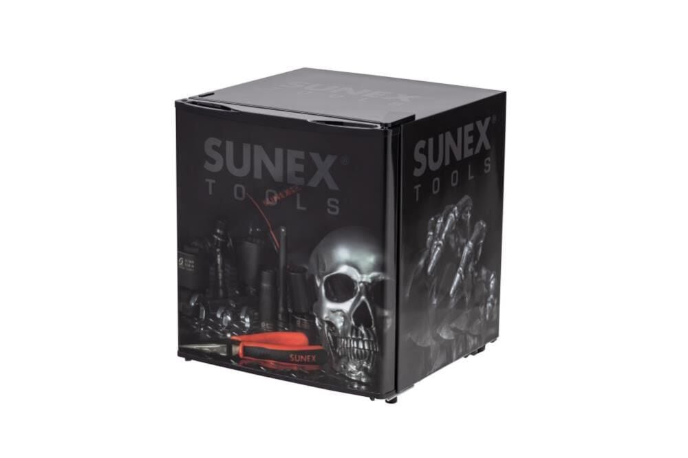 Sunex Skull Theme Refrigerator 1.7 Cu Ft. SUN17SUNEXSKULL