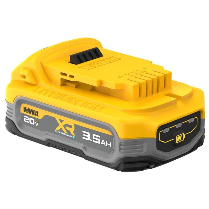 DEWALT 20V MAX XR POWERSTACK 20V 3.5Ah Lithium Ion Power Tool Battery Pack with Fuel Indicator, large image number 1
