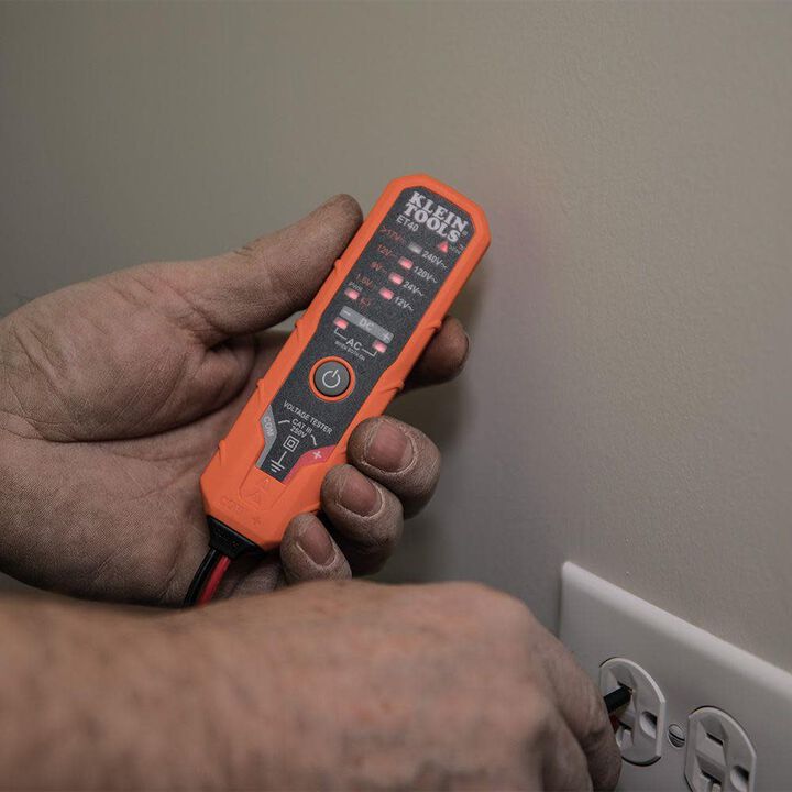 Klein Tools Digital Clamp Meter Non Contact Voltage Tester Electrical Test Set, large image number 11