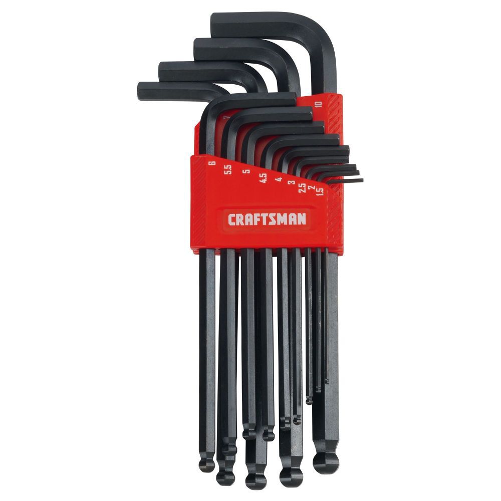 CRAFTSMAN Ball End Metric Hex Key Set, 13 Piece, large image number 1