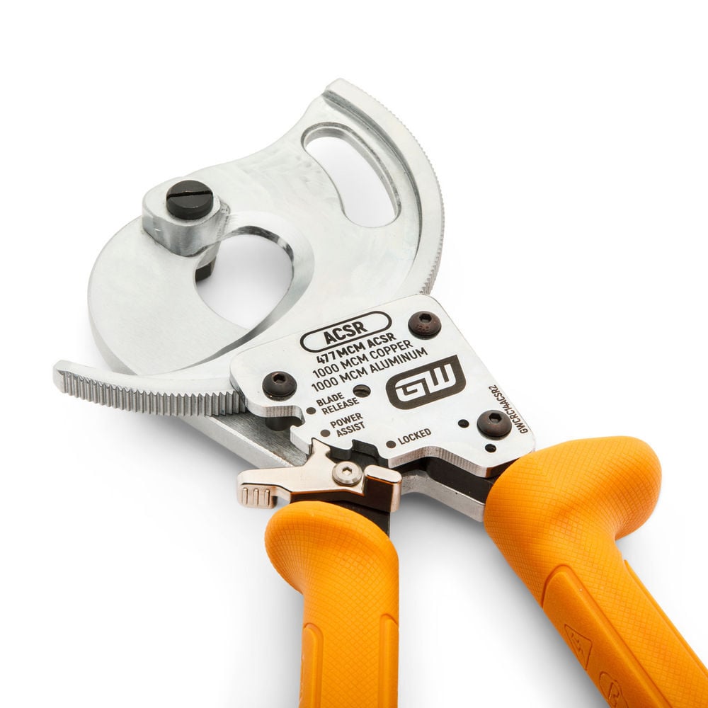GEARWRENCH 13-1/2 Inch ACSR Compact Ratcheting Cable Cutter, large image number 3