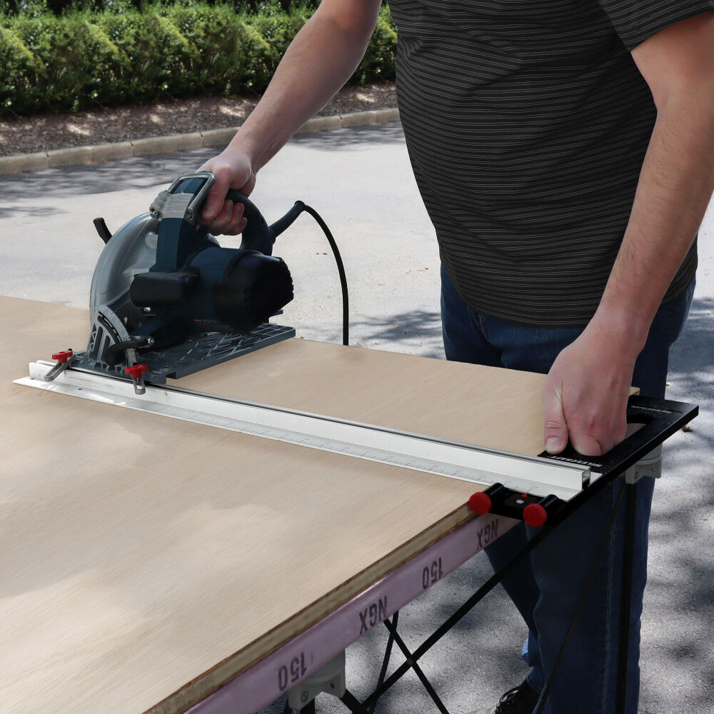 Milescraft Ripsaw Guide for 5-1/2 - 7-1/4 Inch Blade Corded or Cordless Saws, large image number 7