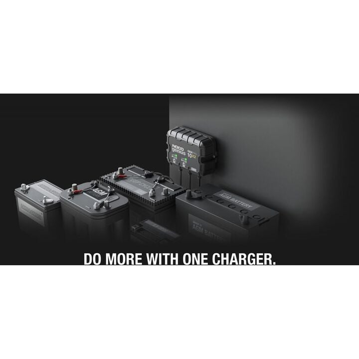 Noco Battery Charger 12V 20A Fully Automatic 2 Bank On Board, large image number 5