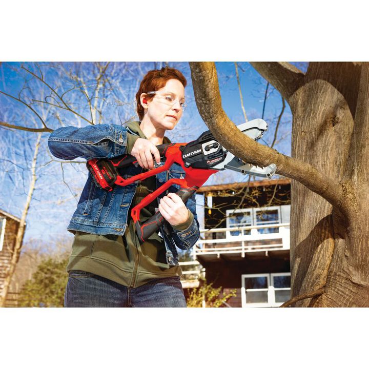 CRAFTSMAN V20* 6 Inch Cordless Compact Chainsaw Lopper (Bare Tool), large image number 7