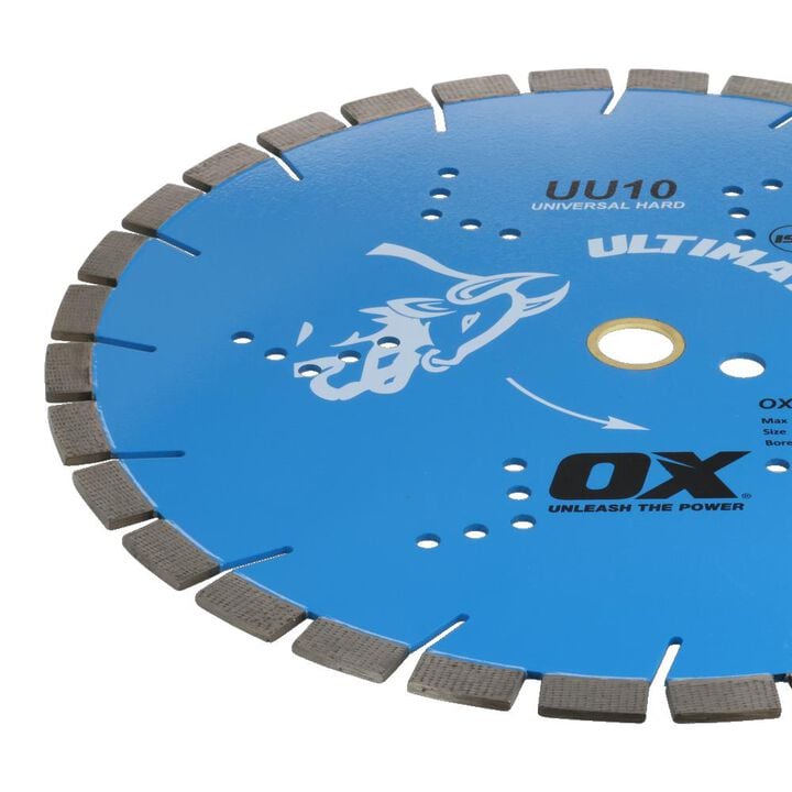Ox Tools Ultimate Universal 12 Inch Segmented Rim Diamond Blade for Hard Stone and Concrete, large image number 2