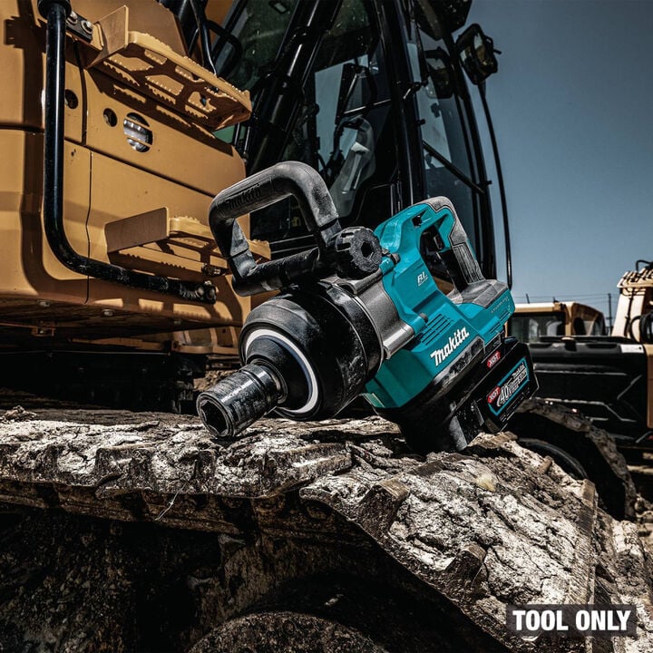 Makita 40V max XGT Brushless Cordless 4-Speed High-Torque 1 Inch Drive Impact Wrench with Friction Ring (Bare Tool), large image number 2