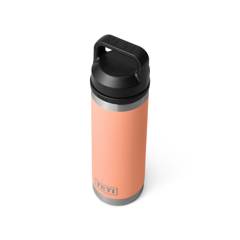 YETI Rambler 18 Oz Water Bottle with Chug Cap Lowcountry Peach, large image number 3