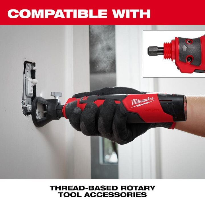 Milwaukee M12 Brushless Rotary Tool (Bare Tool), large image number 7
