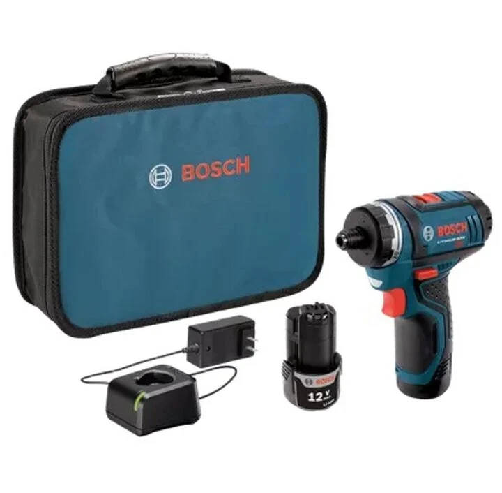 Bosch 12V Max Two-Speed Pocket Driver Kit (Reconditioned)