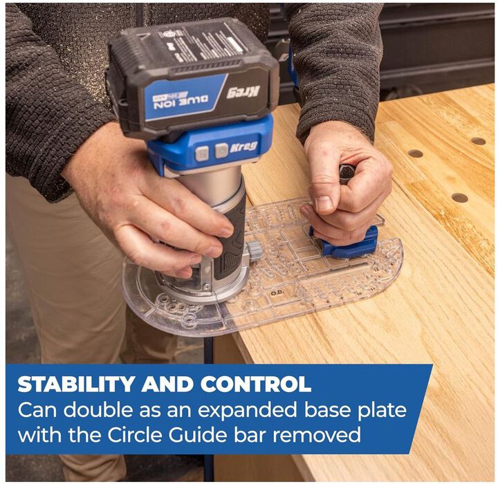Kreg Trim Router Circle Guide, large image number 3