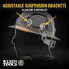 Klein Tools Full Brim Style Non-Vented Hard Hat Black, small image number 5