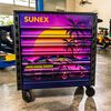 Sunex 39 Inch 6 Drawer Premium Service Cart 80s RETRO Design, small image number 5