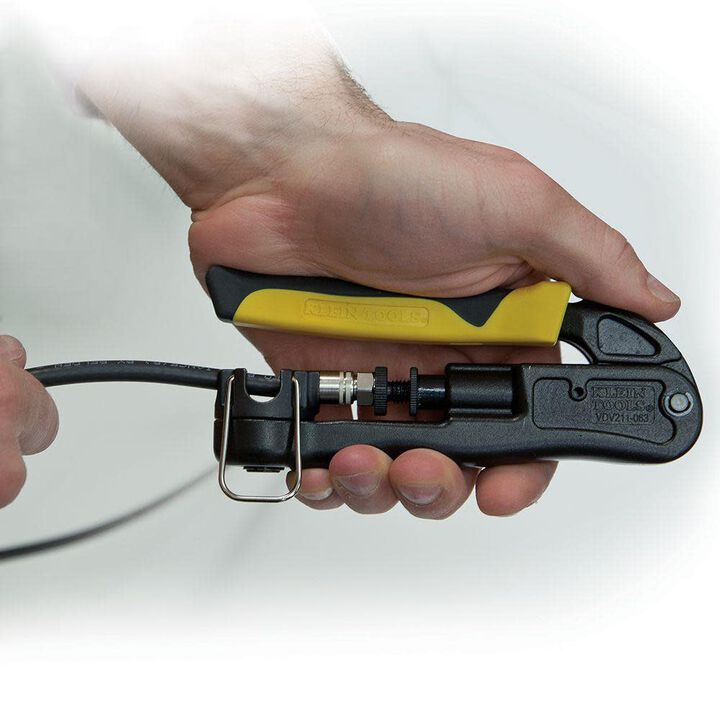 Klein Tools Compression Crimper Lateral, large image number 2