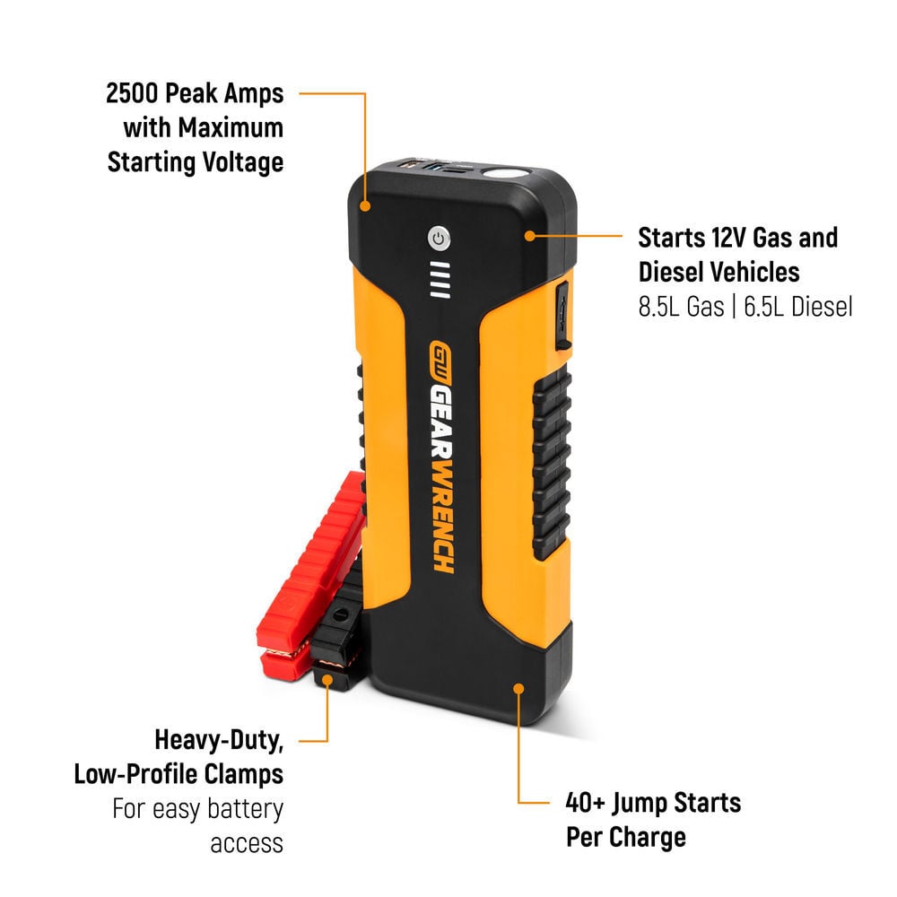 GEARWRENCH 12V Lithium Battery Jump Starters and Powerbanks, large image number 2