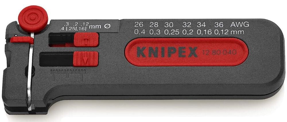 Knipex Precision Mini Wire Stripper 100mm 26-36 AWG, large image number 1