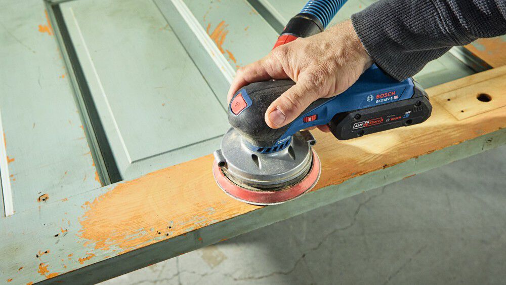 Bosch 18V 5 Inch Random Orbit Sander Kit (Reconditioned), large image number 7