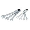 CRAFTSMAN Metric Flex Head Ratchet Wrench Set, 7 Piece, small image number 3