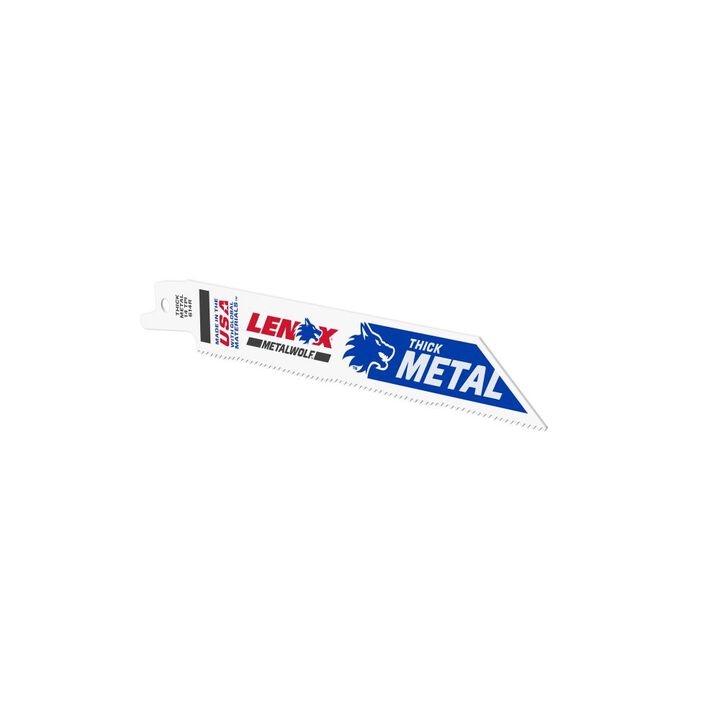 Lenox Reciprocating Saw Blades Metal Cutting 6 Inch 18 TPI 25 Pack, large image number 7