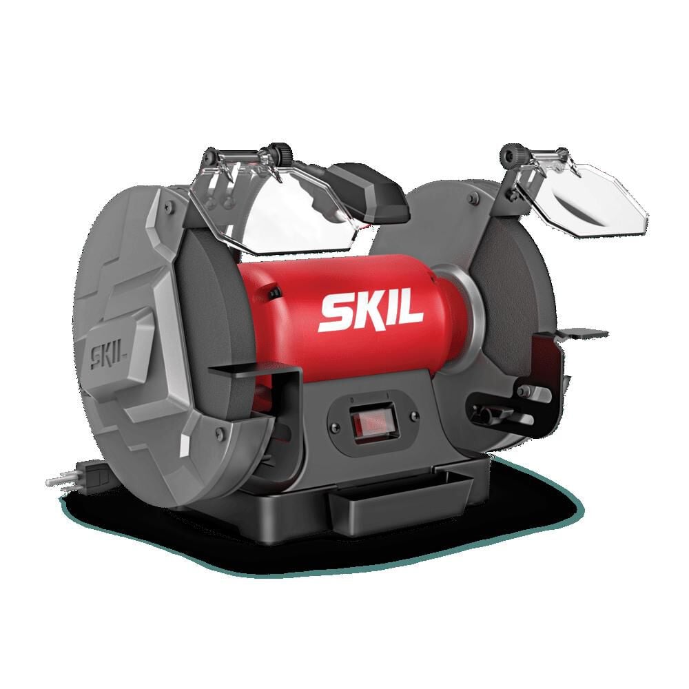 SKIL 3.0 Amp 8in Benchtop Grinder, large image number 2