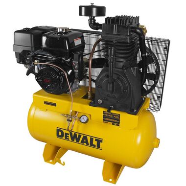 DEWALT 30-Gallon 175-PSI Gas Horizontal Air Compressor, large image number 6