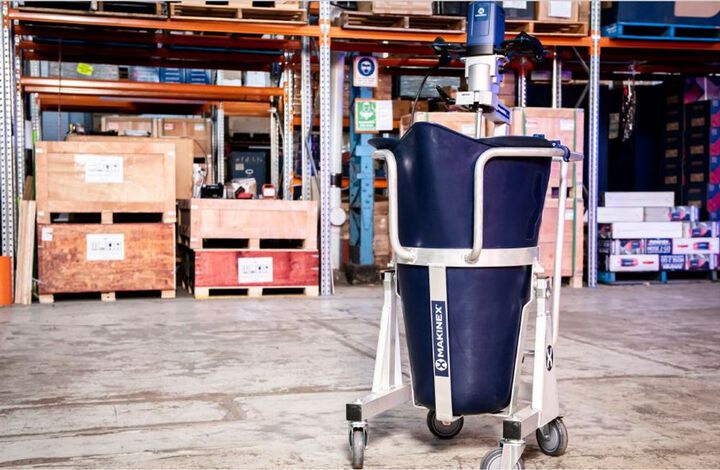 Makinex 29 Gallon Mixing Station Bucket for Makinex MS-150-US Mixing Station - BUCKET ONLY, large image number 3