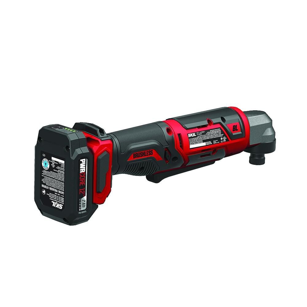 SKIL 12V 1/4'' Hex Right Angle Impact Driver with Battery & PWRJUMP