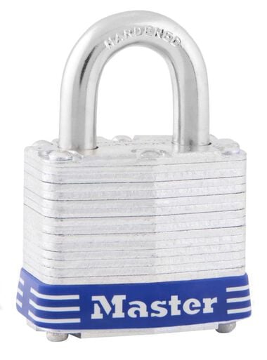 Master Lock 1.642-in Laminated Steel Shackle Keyed Padlock - 3KA