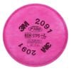 3M 2091 P100 Class Bayonet-Style Connection Particulate Filter 2 Pieces, small image number 1